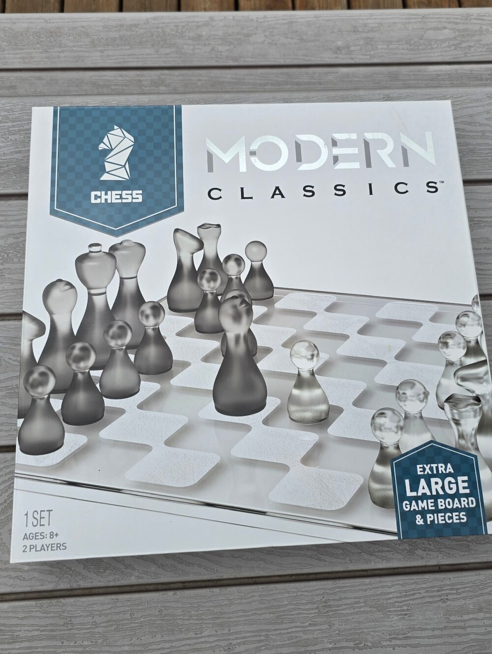 Modern Classics Glass Chess Set